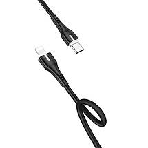 USB кабель Hoco X45 Surplus Type-C to Lightning (1m) черный, фото 2
