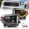 Передні фари Toyota Tundra (14-19) тюнінг Full Led оптика (V2), фото 10