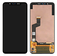Дисплей (екран) для LG G810 G8s ThinQ + тачскрін, чорний, OLED, оригінал (Китай) з передньою панеллю, Mirror