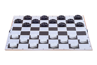 Дошка картонна для шашок / шахів, фото 4