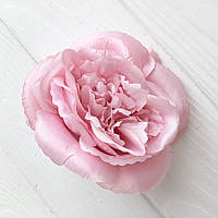 Троянди Девида Остіна (піоноїдна) з тканини — 12 см. Пудрова