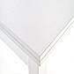 Квадратний розкладний обідній стіл Halmar Gracjan 80-160х80 см білий для кухні на чотирьох ніжках, фото 5