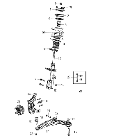 Кулак передній цапфа dodge journey