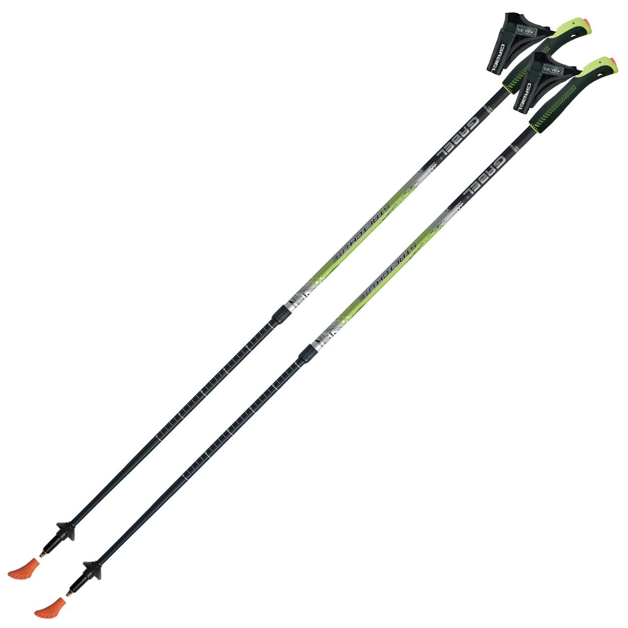 Палиці для скандинавської ходьби Gabel Stretch Lime Dual Tech (7008352570000), фото 1