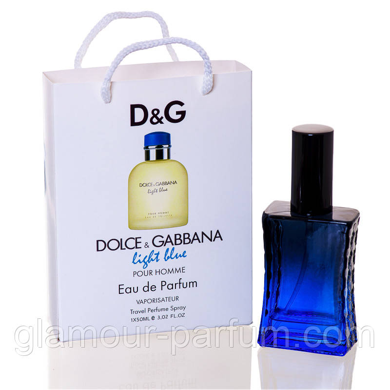 Dolce & Gabbana Light Blue pour Homme (Дольче Габбана Лайт Блю пур Хом) в подарунковій упаковці 50 мл.