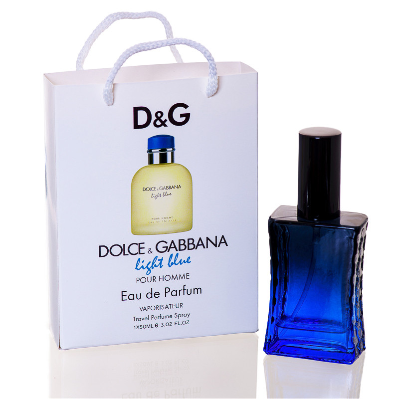 Dolce & Gabbana Light Blue pour Homme (Дольче Габбана Лайт Блю пур Хом) в подарочной упаковке 50 мл. - фото 1 - id-p37673421