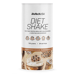 Замінник харчування BioTeсhUSA Diet Shake 720 грам Cookies & Cream