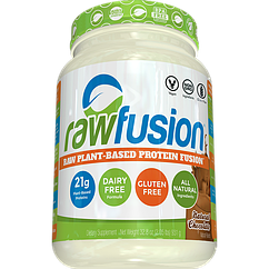 Рослинний протеїн SAN Rawfusion 930 грамів natural chocolate