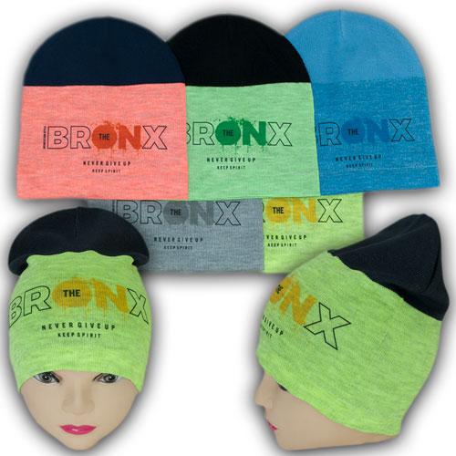 ОПТ В'язані дитячі шапки для хлопчика, р. 48-50 (5 шт./набір), фото 1