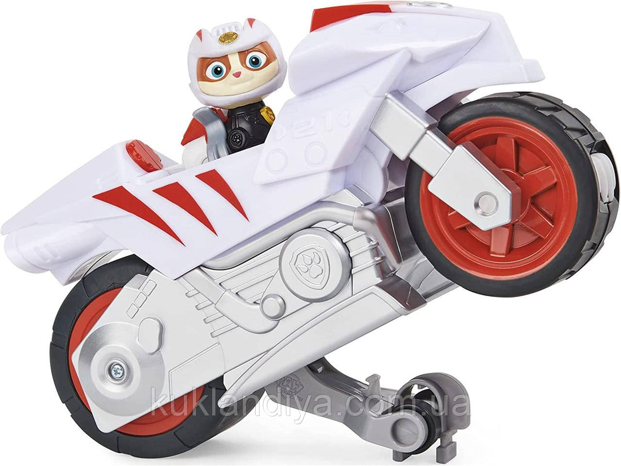 Paw Patrol Щенячий патруль Дикий Кіт на моторизованому мотоциклі, фото 1