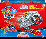 Paw Patrol Щенячий патруль Дикий Кіт на моторизованому мотоциклі, фото 6