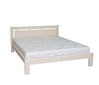 Кровать двуспальная деревянная Л-210 ивори 160х200 Скиф