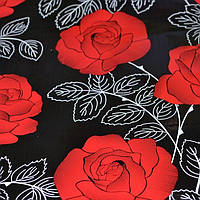 Самоклейка декоративна Hongda Кармен розы чорний глянець 0,45х15м (5691)