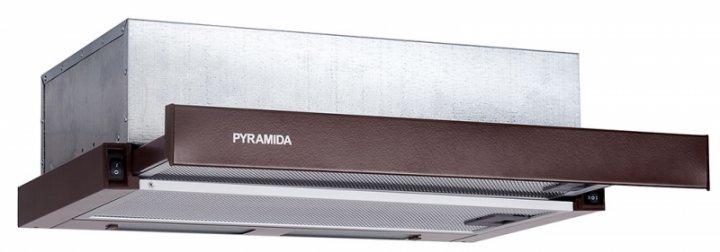 Витяжка кухонна телескопічна PYRAMIDA TL 50 slim BR