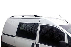 Рейлінги ХРОМ Стандартна база, пластикові ніжки для Peugeot Expert 1995-2007 рр