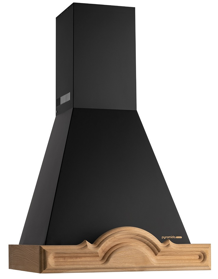 Витяжка кухонна декоративна PYRAMIDA RD 60 (1000) BL