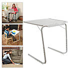 ОПТ Складаний столик-трансформер універсальний Table Mate 2 переносний для дому та подорожей, фото 5