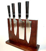 Набор ножей из дамасской стали Damascus DK-EK 2004-F AUS-10 сталь 67 слоев 5 предметов (86243)
