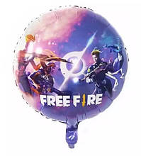 Повітряний фольгований куля Фрі фаєр Free Fire 45 см