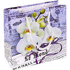 Пакет подарунковий чашка Орхідеї 16х16х7 см арт.2018, фото 3