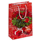 Пакет подарунковий Квітковий мікс 27х16х7см арт.3012, фото 3