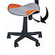 Комплект парта-трансформер FunDesk Trovare Grey + стілець для школяра FunDesk LST3 Orange-Grey, фото 6