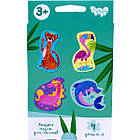 Розвиваючи пазли для малюків 8 деталей двосторонніх арт. PFK-01U-04U, фото 5