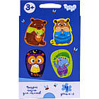 Розвиваючи пазли для малюків 8 деталей двосторонніх арт. PFK-01U-04U, фото 6