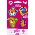 Розвиваючи пазли для малюків 8 деталей двосторонніх арт. PFK-01U-04U, фото 10