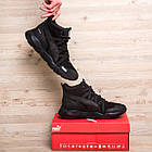 Чоловічі зимові черевики Pm Runner Black, фото 10