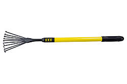 Граблі віяло Mastertool 740-1015 x 160 мм гумова ручка (14-6179)