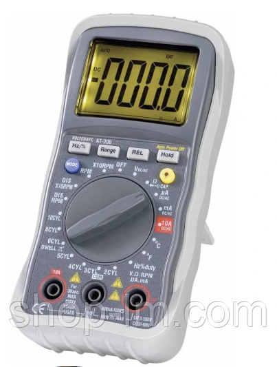 Мультиметр цифровий Voltcraft AT-200 CAT III, 600 В