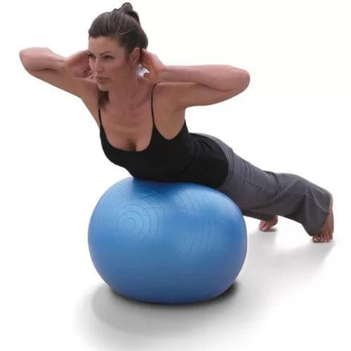 Фітбол м'яч для фітнесу 75 см, Гімнастичний м'яч для схуднення та оздоровлення, м'яч для вагітних та немовлят
