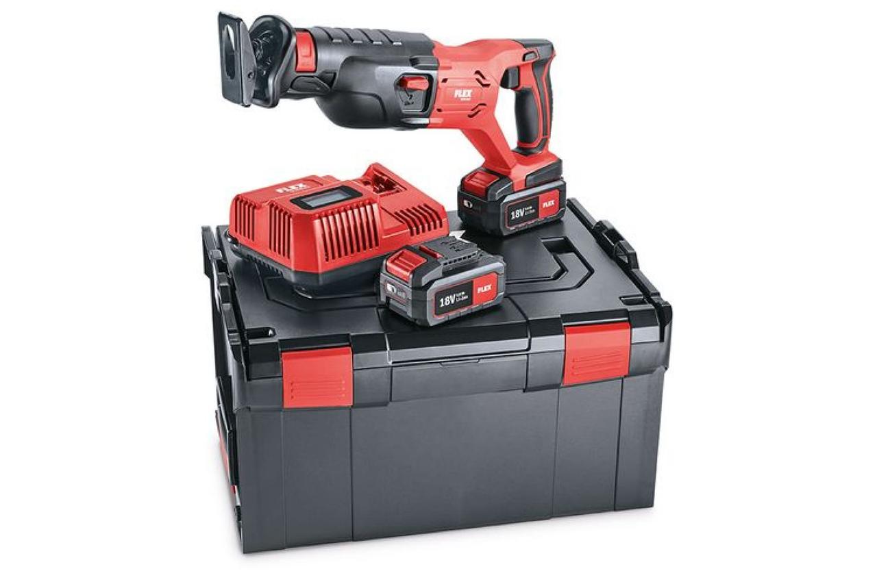 Бездротова шабельна пила FLEX RS 29 18.0/5.0 Set 462799