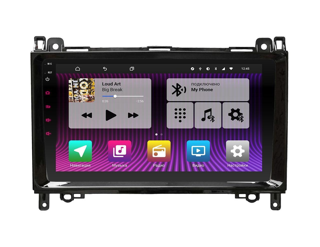 Штатна Магнітола BENZ SMART (2011-2015)2+16GB+CANBUS Android 10.1 Розмір Дисплея - 8 Дюймів
