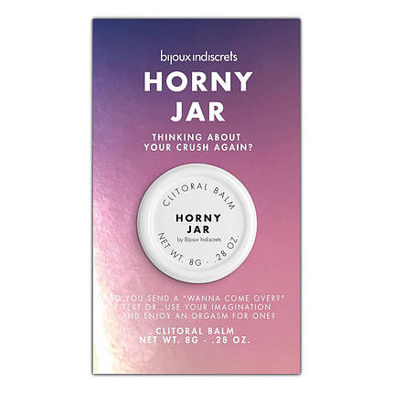 Бальзам для клітора Bijoux Indiscrets Horny Jar (Тремти від задоволення), що розігріває, фото 3
