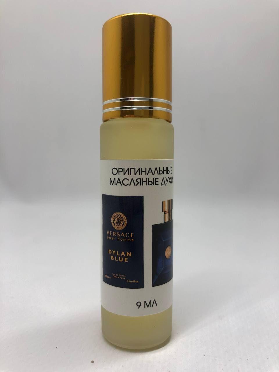 Оригінальні олійні чоловічі парфуми VERSACE Pour Homme Dylan Blue ( Версаче Ділан Блю) 9 мл, фото 1