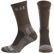 Термошкарпетки 5.11 Tactical 59047 розмір 40-45 (бавовна, поліестер, колір Оливковий)