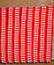 Резинка взуттєва текстильна кол.червоний з білим, фото 2