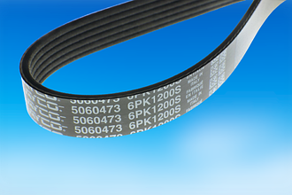 Ремінь генератора (+AC) на Renault Clio 3/DAYCO 6PK1200