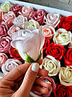 Декоративне мило Квіти Ручної Роботи Троянди на Підставці, фото 3