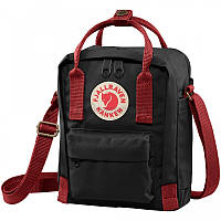 Наплечная сумка Fjallraven Kanken Sling Black-Ox Red (23797.550-326)