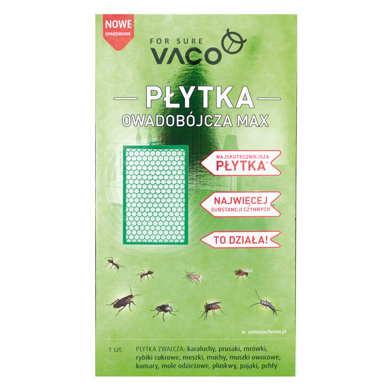 Пластина Vaco Max інсектицидна