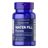 Water Pill with Potassium Puritan's Pride (60 таблеток)