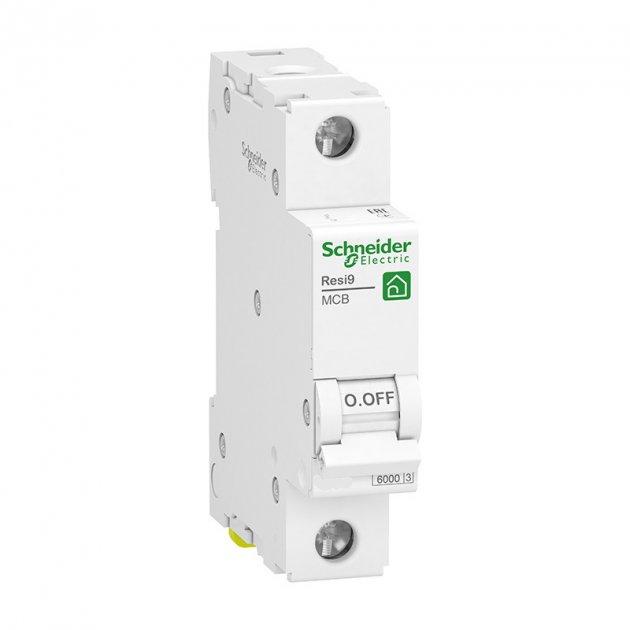 Автоматичний вимикач RESI9 Schneider Electric 20 A, 1P, крива C, 6 кА