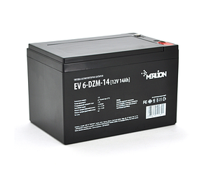 Тягова акумуляторна батарея Merlion EV 6-DZM-14, 12 V 14 Ah M5 (151*98*100), Q4