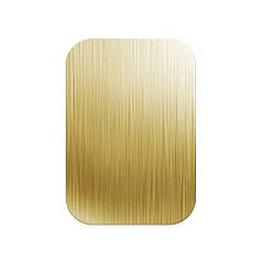 Пластина для магнітного тримача телефона (метал) Alitek 35x45 мм Gold Brushed
