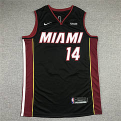 Чорна баскетбольна майка джерсі Хірроу 14 Маямі Хіт Nike Herro Miami Heat