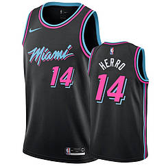 Чорна майка Хірроу 14 Маямі Хіт Nike Herro Miami Heat 2019-2020
