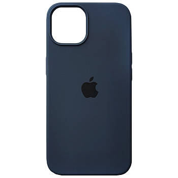 Чохол Silicone Full Cover для Apple iPhone 12 / 12 Pro Dark Blue